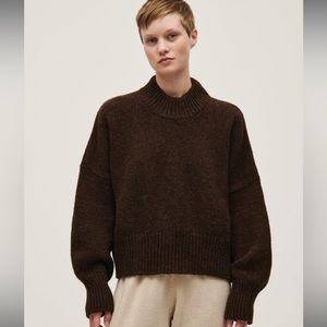 Babaa jumper 15 wool sweater in earth